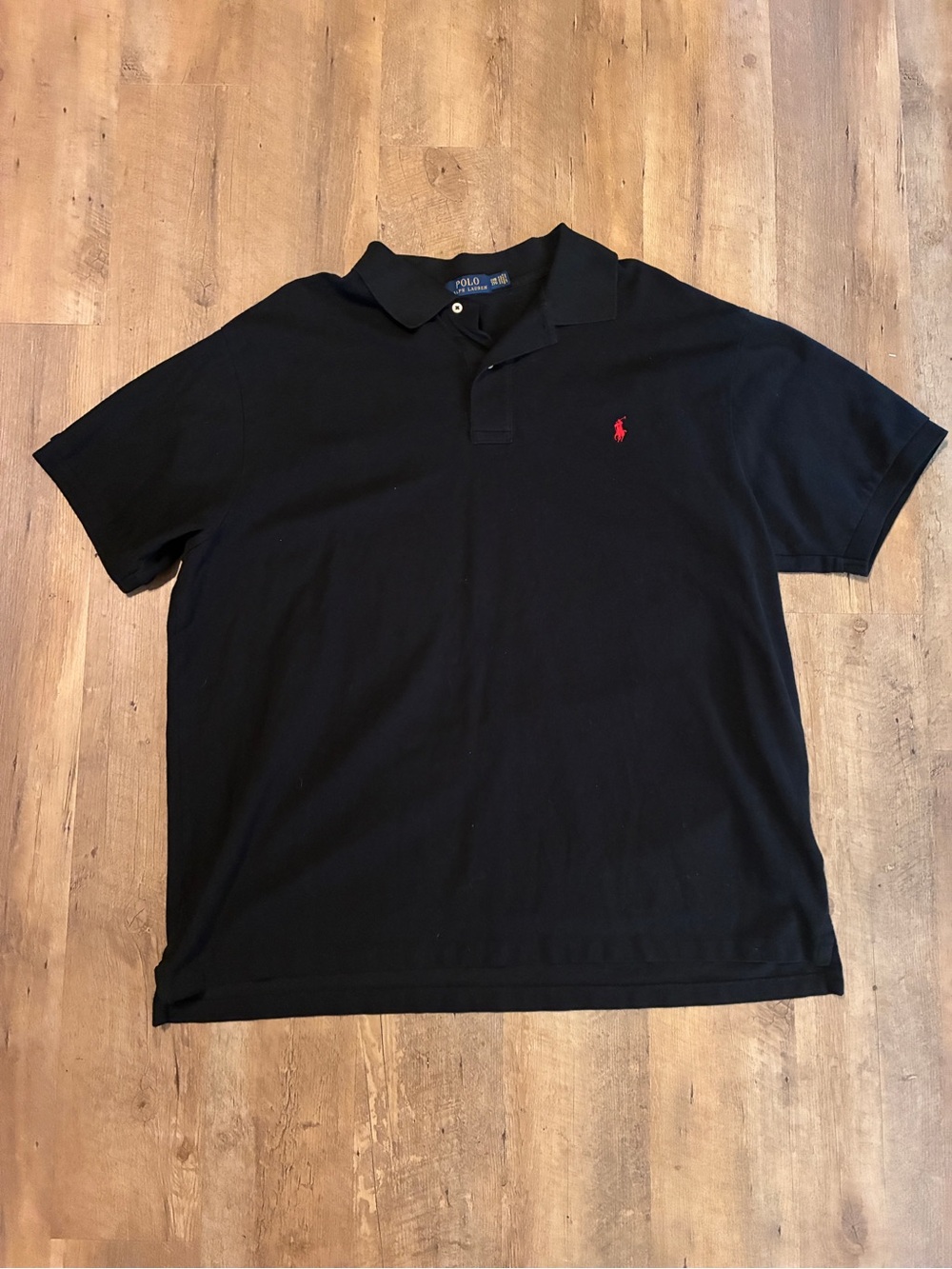 Polo by Ralph Lauren Black Polo with Red Pony